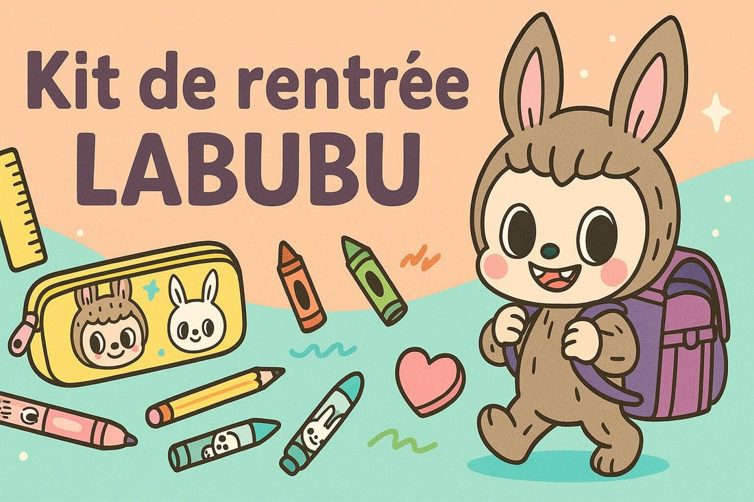 Fournitures scolaires Labubu : une rentrée kawaii pleine de magie !