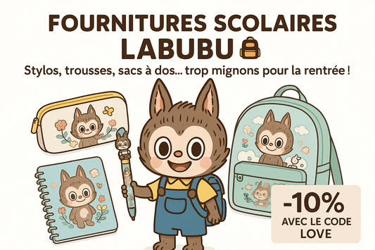 La Rentrée Scolaire avec Labubu : Des Fournitures Kawaii et Uniques pour Vos Enfants
