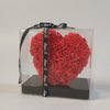 Cœur de Roses Rouges Éternelles – Cadeau Amour Luxe Saint-Valentin